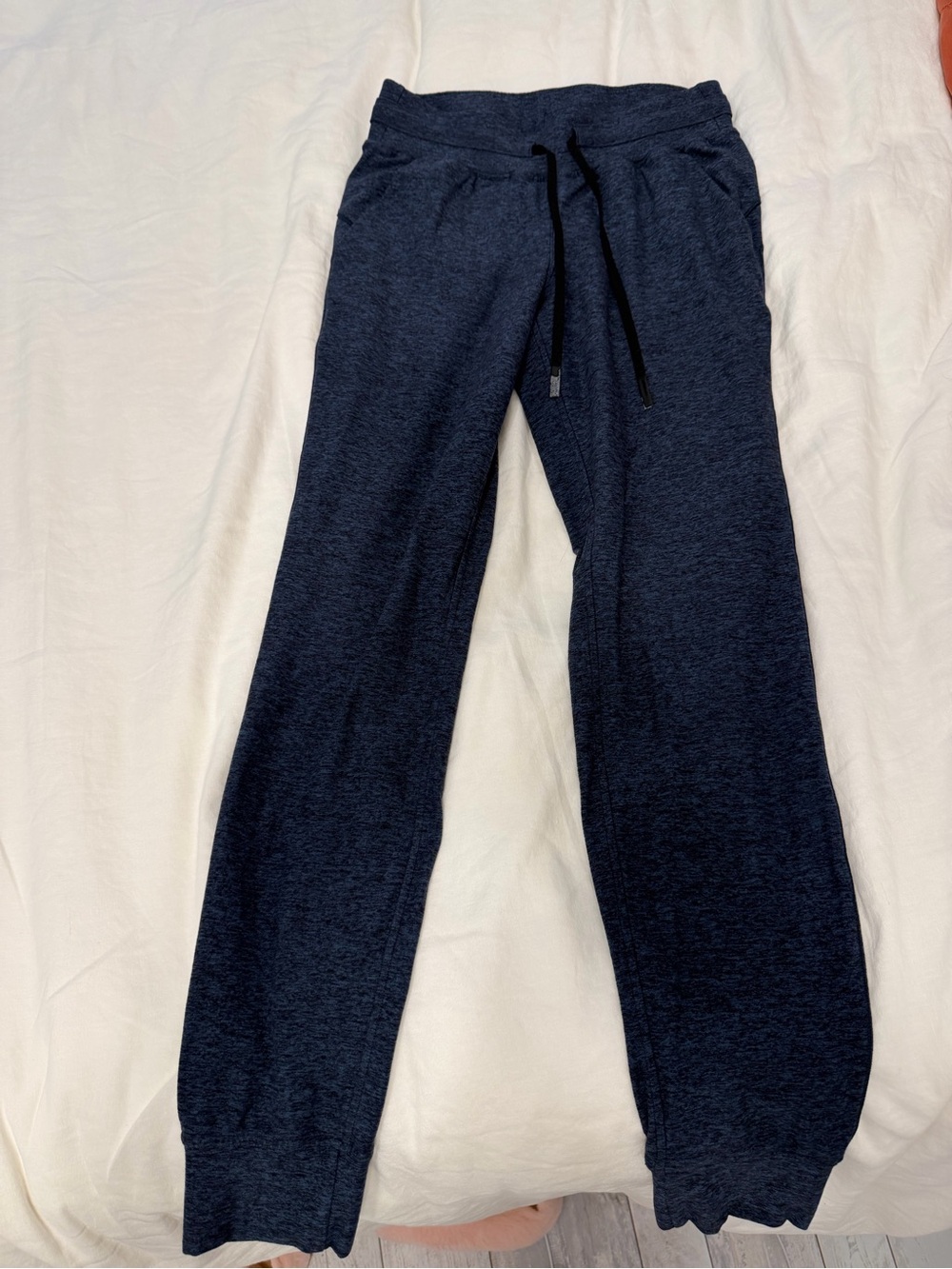 lululemon athletica ready to rulu joggers - blue